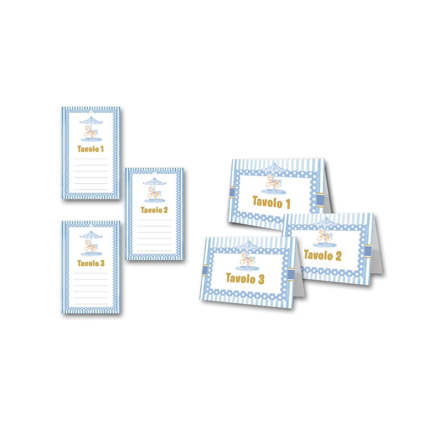 Baptism Table Mark (Carrusel Celeste)