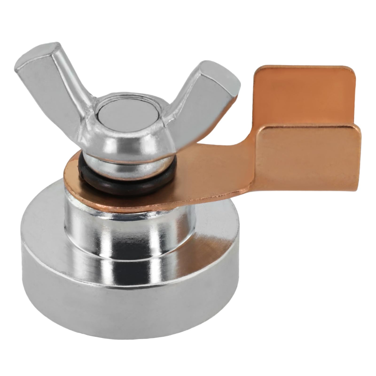 Photo 1 of Welding Magnetic Grounding Clamp, Welding Support Ground Clamp Tools, Strong Large Suction Magnet Head, Welder Copper Tail Ground Connection Welding Accessories (1)