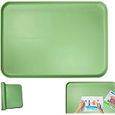 DZHPSRSZ Silicone Painting Mat with Scales,Silicone Mats for Crafts, Silicones Mat for Artists,Crafters,Crafting Mat with Raised Edges(Green)