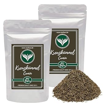 Azafran Kreuzkummel Cumin Kapseln Ganz Kreuzkummelsamen 1kg Amazon De Grocery