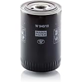 Mann Filter W940/18 Spin-On Oil Filter | For Off-Highway, Highest Filtration Performance, Engine Protection, High Quality Sealing, True OE Engineering