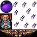 HYUGA PA 10PCS #1893#44#47#756#1847 BA9S 1SMD LED Bayonet Pinball Machine Light Bulb Purple-6.3V