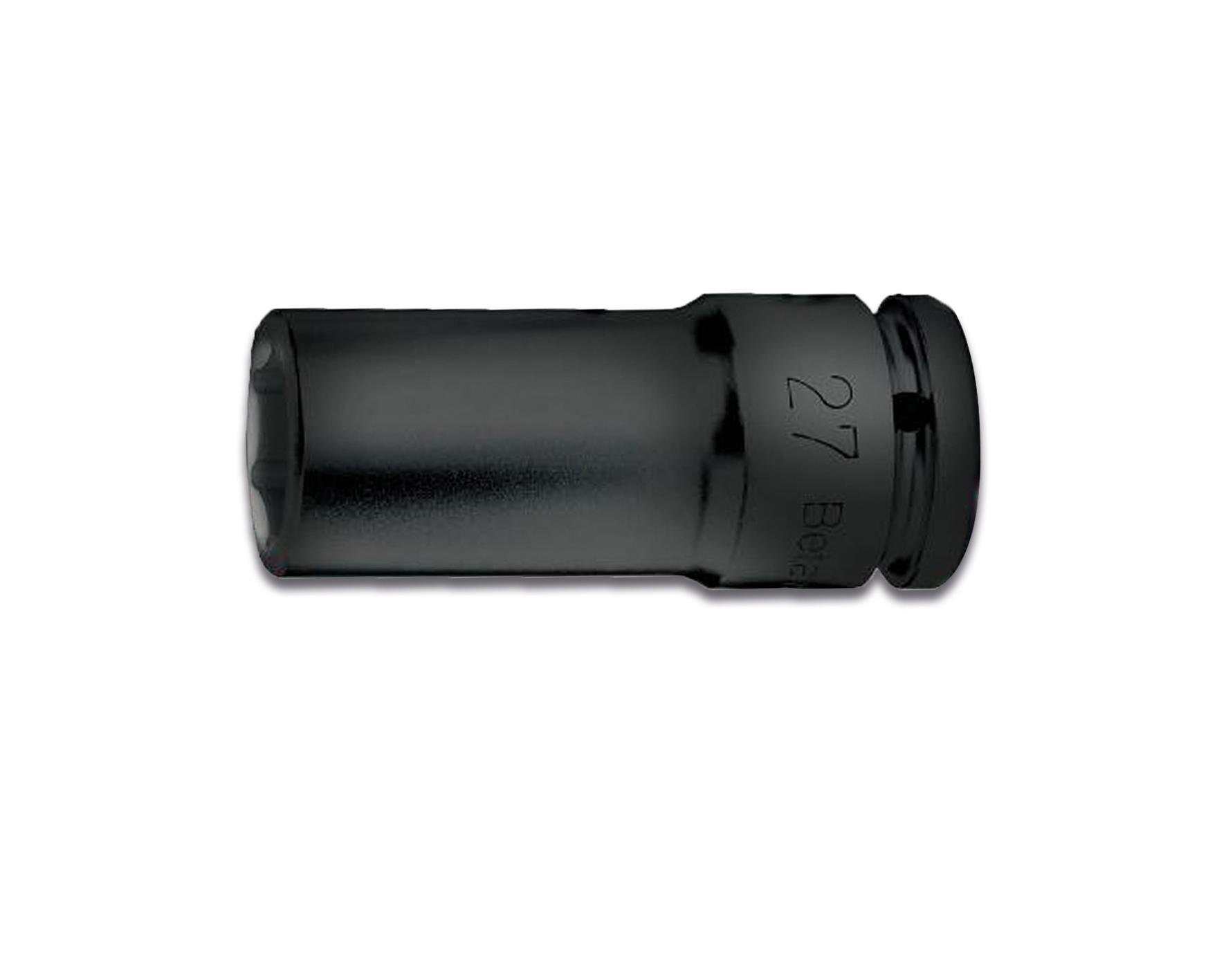 Beta 720L 22mm Long 1/2" Drive Impact Socket, 6 Point, with Chrome Plated