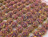 War World Scenics Mixed Flower 6mm Self Adhesive Static Grass Tufts x 100 - Railway Modeling Wargaming Terrain Model Diorama