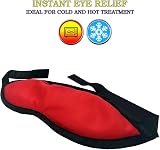 ED Microwavable Eye Mask Flaxseed Hot Cold Reusable Dry Eyes Migraine Relief view 5