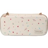TANOOKI Switch 2 Carrying Bag, Adorable Design, Cute Case for Switch 2, Compatible with Switch/OLED/Lite, Interior Space for Games