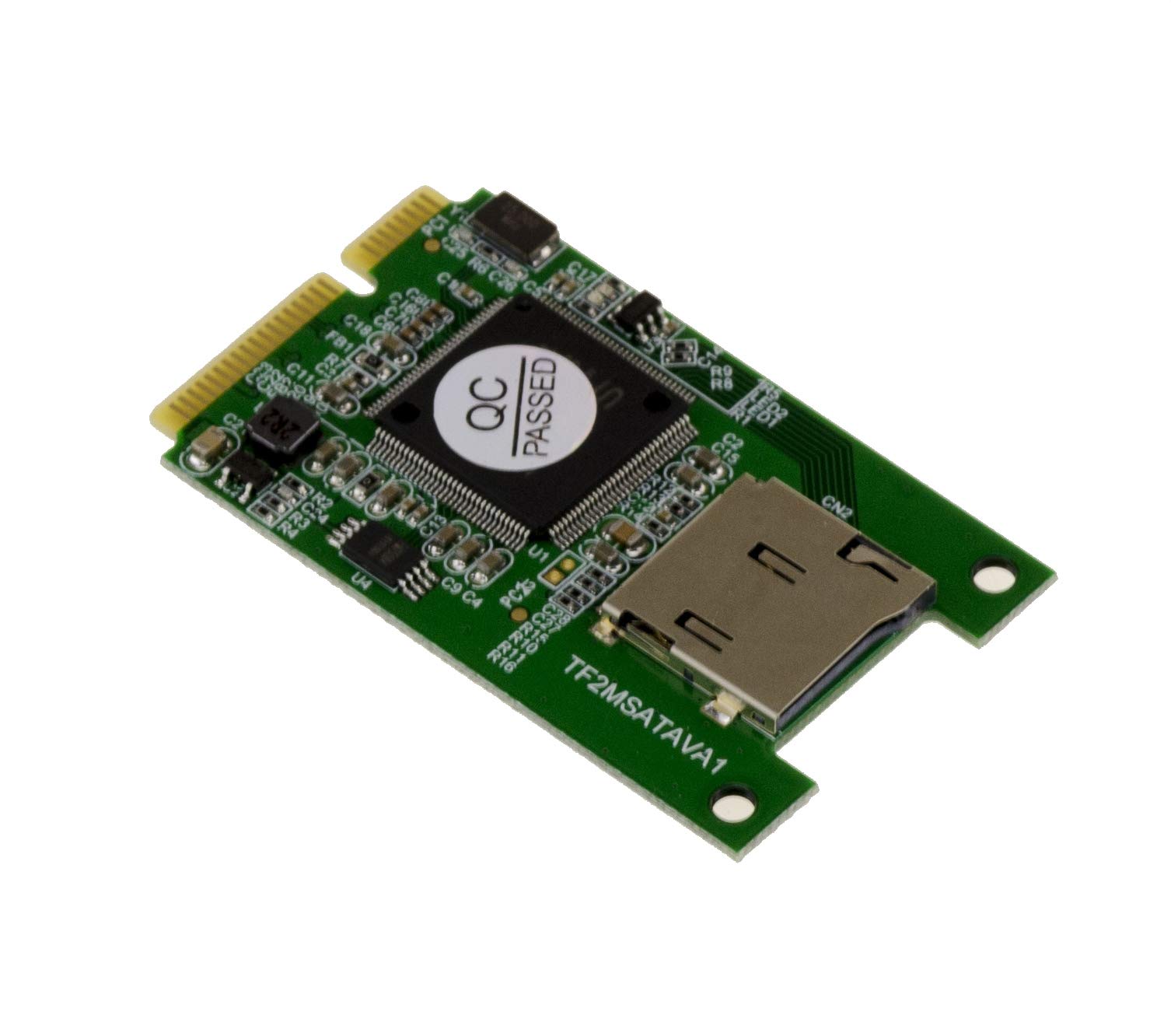 KALEA-INFORMATIQUE mSATA to MicroSD MicroSDHC MicroSDXC or TF card converter adapter. SAGE S682AT0 chipset