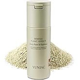 YUNJAC Whole Plant Daily Foam & Exfoliant (2.82 oz) – Matcha Facial Cleanser, Gentle Enzyme Foam, Suitable for Sensitive Skin, Korean Skincare, Rich Lather, Makeup Remover