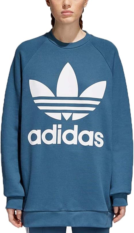 adidas originals women's oversized trefoil sweater