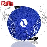 soled Garden Hose, 75ft Expanding Hose, Expandable Garden Hose, Flexible Water Hose,Bungee Expanding Hose,Triple Layer Latex Core Extra Strength Without Spray Nozzle Hose, Wateing Needs