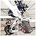 Bicycle Accessories Universal Bike Pedals, Rear Seat Foldable Footrest Pedals for Muntain bike and other Bicycles, Black