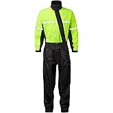 JDC Motorcycle Waterproof Rain Suit Over Suit 1PC - SHIELD
