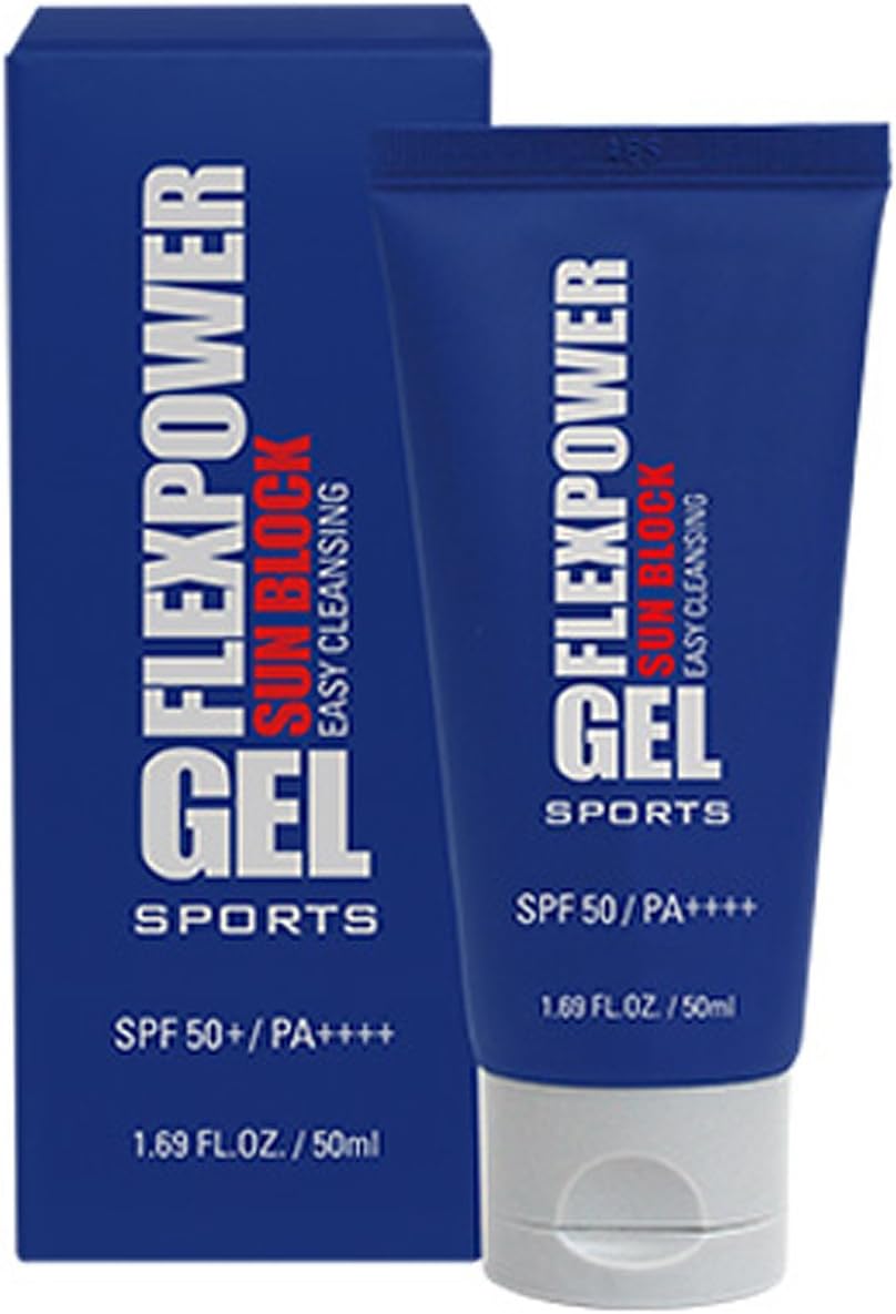 Flexpower Sunscreen, New Flex Power Sunblock Gel Sports 50ml