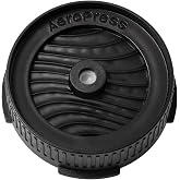 AeroPress Flow Control Filter Cap, Fits Standard Size AeroPress | Prevents Drip-Through for Full Control Over Grind Size &amp; Time, Brew Classics, Espresso Style, Lattes, Cold Brew &amp; More