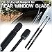 Mifeier Rear Window Glass Gas Lift Supports Strut Shocks Fit 05-10 Grand Cherokee,Set of 2