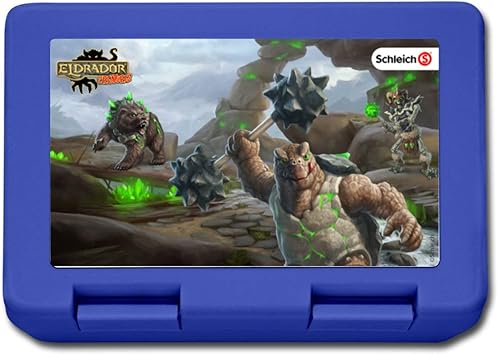Schleich Eldrador Creatures Steinwelt Lunchbox, Royalblau: Amazon.de