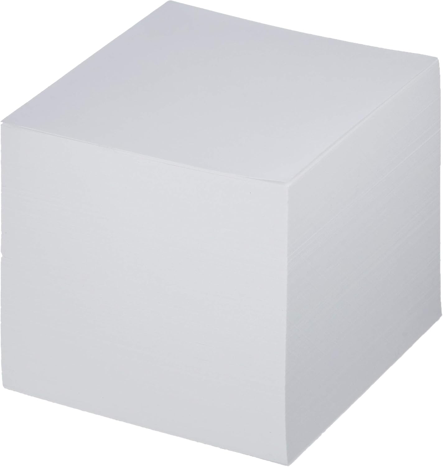 Notizklotz Nachfüllpack. Weiss, White/opulent garden, 9.4 x 9 x 8.6 cm - Image 3
