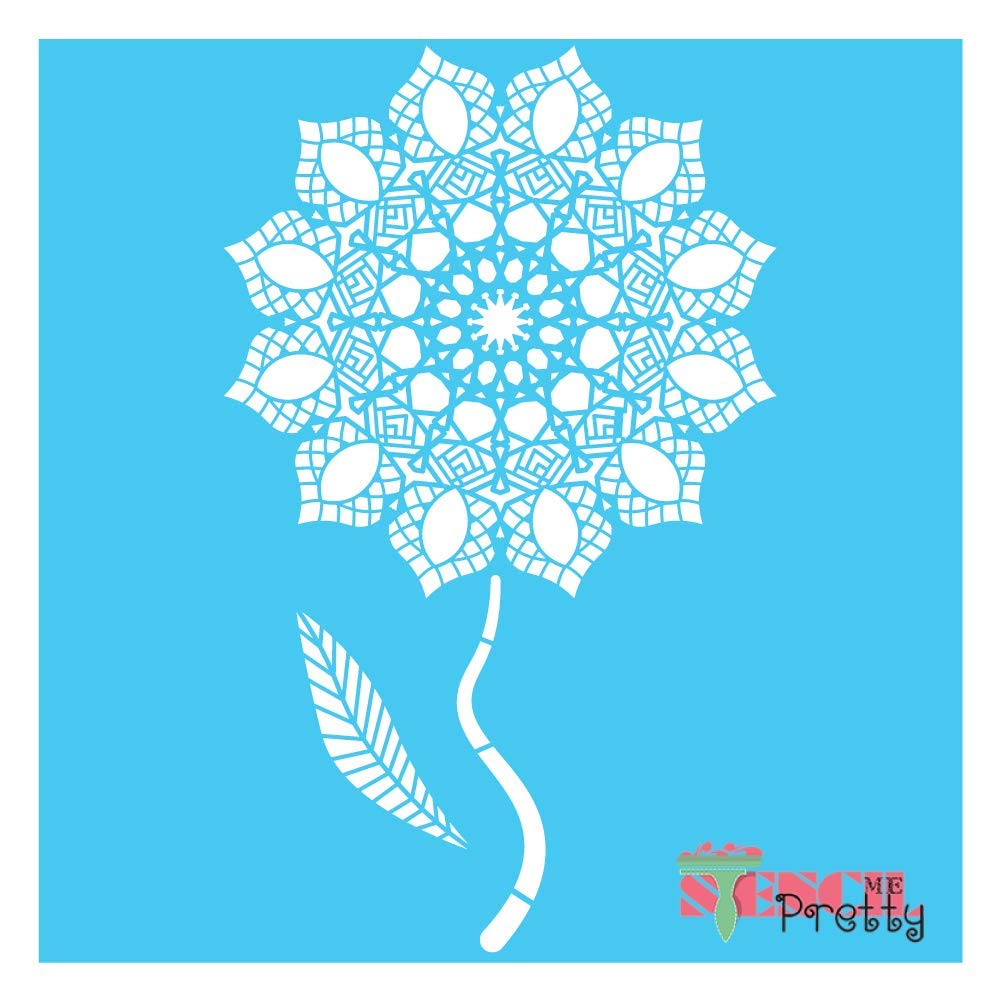 Standard Brilliant Blue Color Material Stencil - Our Most