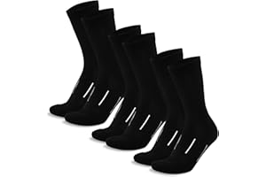 Merino Wool Socks Men and Women - Warm Hiking Socks for Winter with Reinforced Heel and Toe & Anti-Blister Cushioning