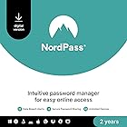 NordPass Premium, Unlimited Devices, 2-Year, Password Manager, Digital Code