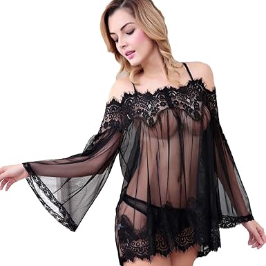 Emerayo Women Lingerie Babydoll Lace 