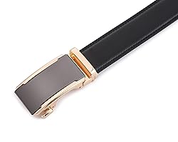 guvoosm Mens Belt,Ratchet Dress Adjustable Belts