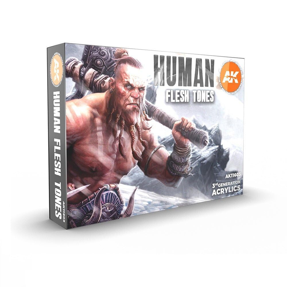 AK Interactive Set - Human Flesh Tones