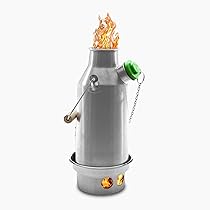 ケリーケトル Trekker' Kelly Kettle® 20fl.oz. | Stainless Steel | Whistles