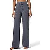 Willit Women's Wide Leg Pants Yoga Pants with Pockets High Waist Stretch Casual Lounge Comfy Pants 29" 31"
