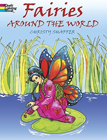 Fairies Around the World Coloring Book (Dover Fantasy Coloring Books)