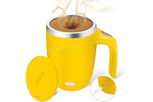 TXLOOK Self Stirring Mug,Rechargeable automatic magnetic Self stirring coffee mug,Rotating Home Office Travel Mixing Cup,To Stir Coffee, Chocolate, Milk, Protein,Cocoa Etc, Great For Office, School, Gym…