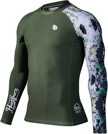 Amazon Huge Sports ラッシュガード 長袖 メンズ Upf50 Uvカット加工済 Huge Sports スポーツ アウトドア