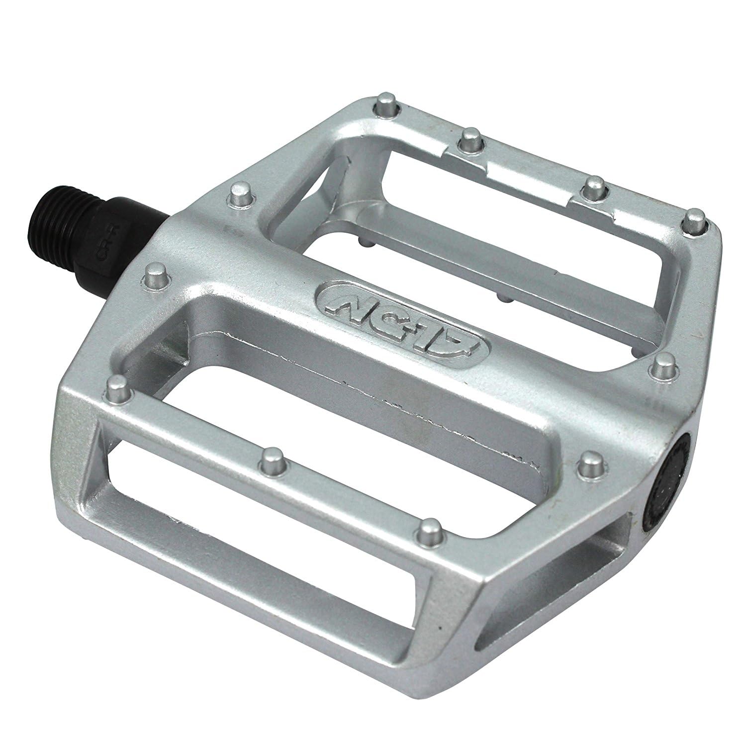 NC-17 Sudpin STD Zero Pro Platform Pedal/Bicycle Pedals MTB/Mountain Bike/BMX Pedal, Aluminium, Durable, Super Lightweight, Fixed Pins Silver silver