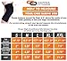 Copper Fitness Non Slip Recovery Knee Brace, Breathable & Sweat Releasing Fabric for Men & Women, #1 Premium Quality Copper Compression Infused Recovery Sleeve, Joint Pain Relief, Arthritis & Injury