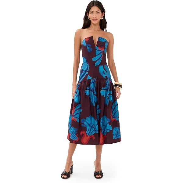 loreta red dress Loreta Red Ruffle Sleeveless Dress Size Medium