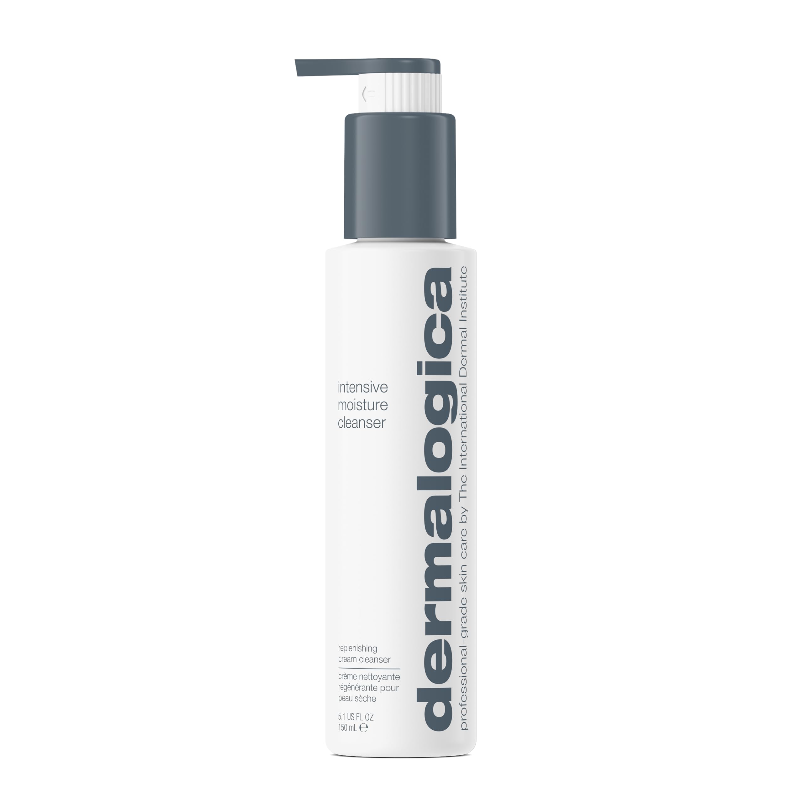 Dermalogica Intensive Moisture Cleanser - Light, Creamy Cleanser with Bioreplenish Complex, Nourishes Dry Depleted Skin, Removes Impurities for Luminous Soft Skin, All Skin Types, 150ml