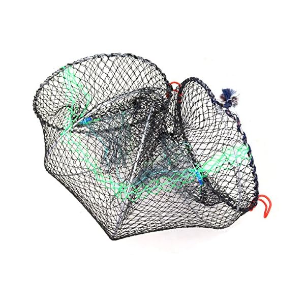 Jmkcoz-1PC-Crab-Trap-Crawfish-Lobster-Shrimp-Collapsible-Cast-Net-Fishing-Nets-25cm-x-45cm