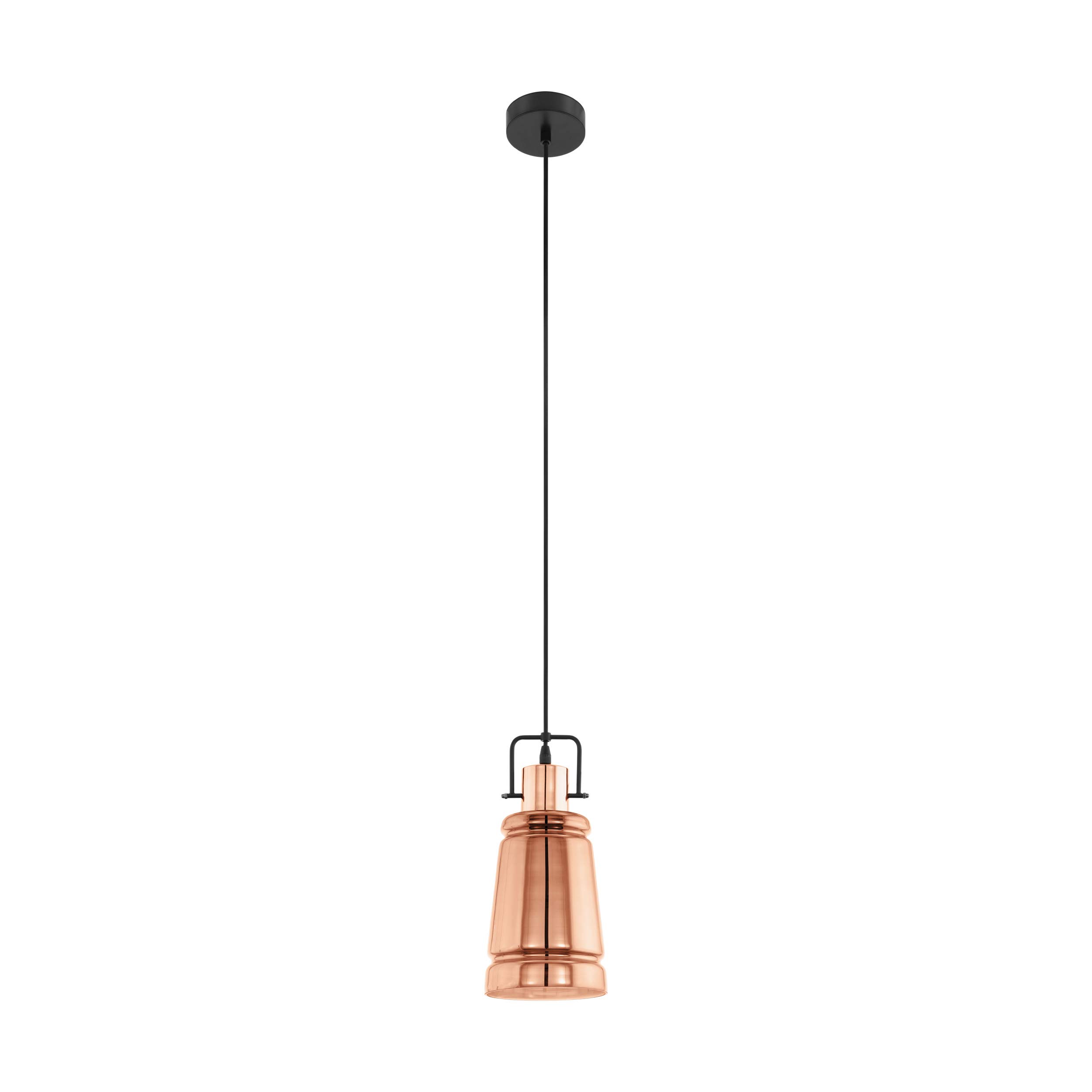 EGLO 49153 FRAMPTON Pndant Light in Copper and Black