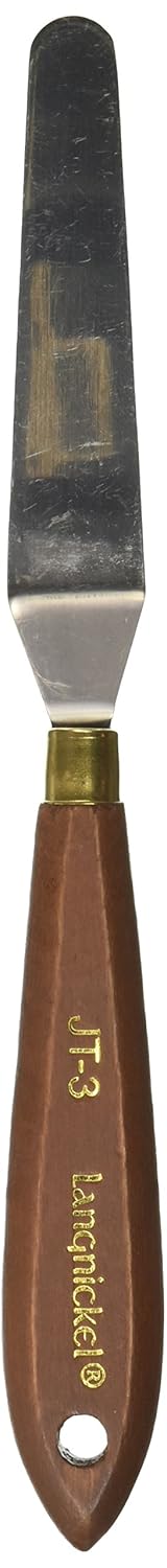 Royal Brush JT-3 Palette Knife, Flexible, High-Grade Steel, 3" Size, 1.4" Height, 0.9" Width, 8.1" Length: Industrial & Scientific