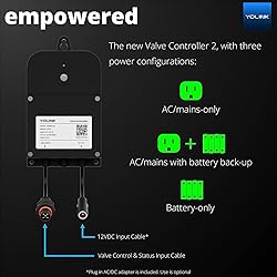 YoLink Wireless Smart Valve Control Kit, 3/4" Brass