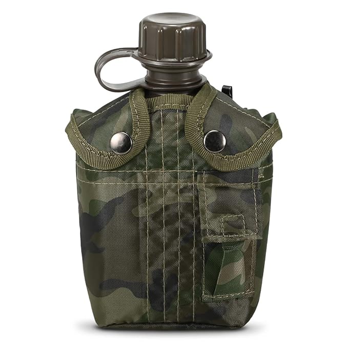 1L Outdoor Canteen Bottle Camping Hiking Backpacking Survival Water