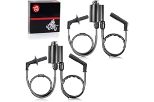 MOTO1988 2set of Ignition Coil & Spark Plug Cap For Honda Shadow 1100 Shadow Aero 1100 Spirit 1100 Sabre 1100 ACE 1100 VT1100 1987-2007