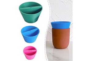 Happinit Rim Cone Pottery Tool, Multiple Sizes Ceramic Rim Shaper Cone, 3D Printed Pottery Tool Fixing Rims (XS,S,M Color)