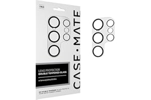 Case-Mate Samsung Galaxy S23 Ultra Camera Lens Protector - 9H Tempered Glass - Durable Anti-Scratch Tech & Anti-Shatter Materials - Ultra HD View with Night Shooting & Case Friendly, Easy to Install