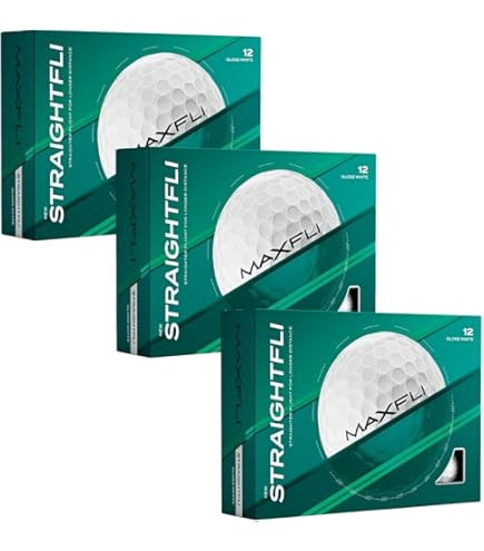 Amazon.com : Maxfli StraightFli Golf Balls : Sports & Outdoors