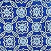 DII Insulated Market Basket or Picnic Tote, Perfect for Holidays Parties,Farmers Markets,BBQ's, Grocery Shopping, Potlucks,To Go Lunches, Craft/Dish Storage & Monogramming-Garden Lattice Blue/White
