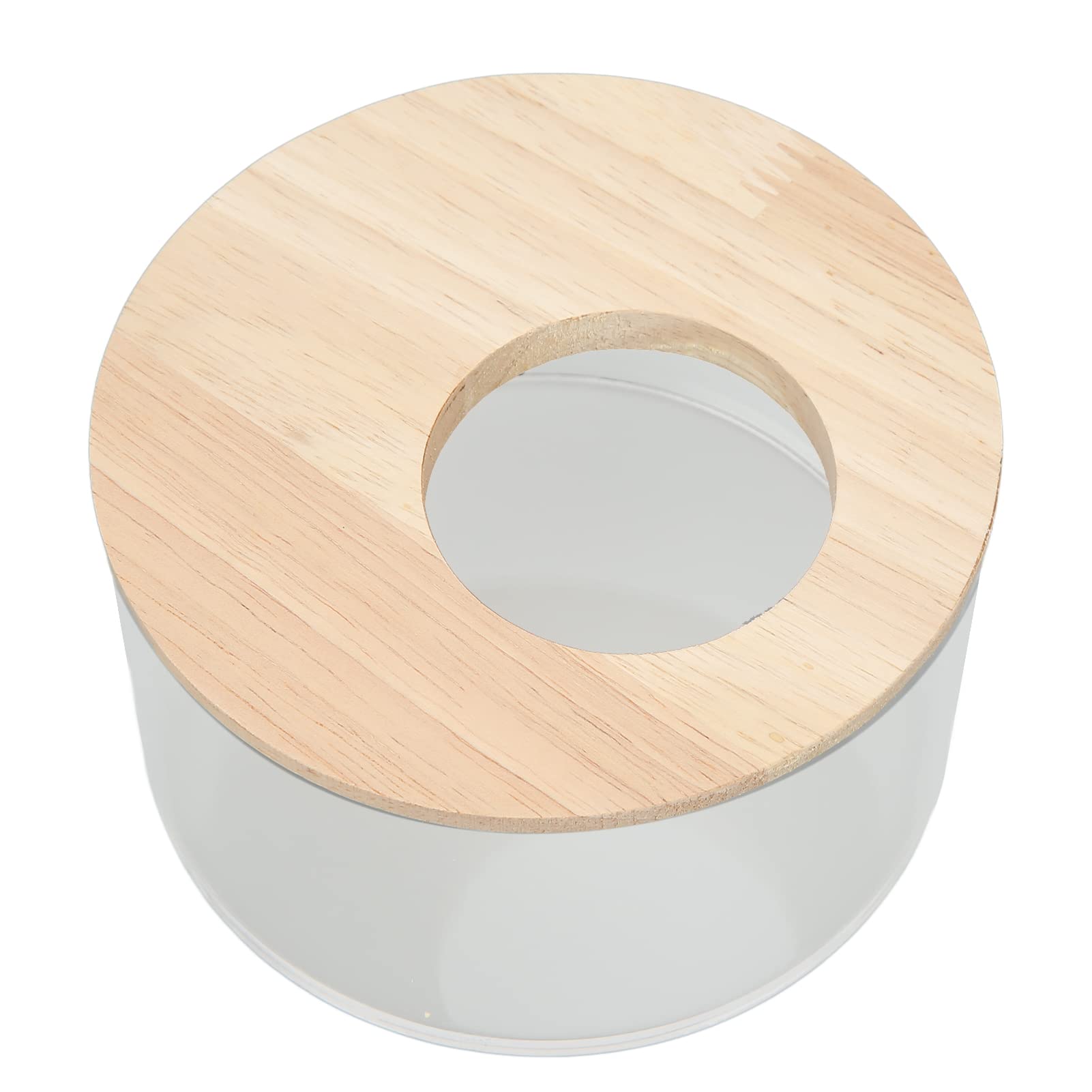 Faceuer Hamster Bath Sand Box, Round Hamster Sand Bathtub for Syrian Hamster(S)