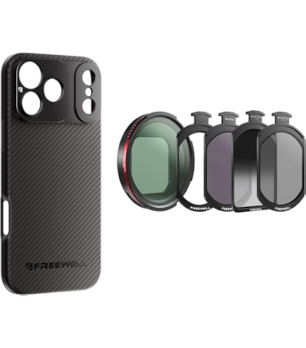 FREEWELL iPhone 16 pro用ケース NDミストフィルターセット Amazon.com : Mist Freewell Pro Filmmaker Case and VND/CPL 3-7