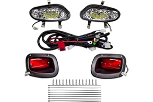 EPR Distribution Basic LED Full Light Kit Compatible for EZGO TXT Freedom Gas Electric 2014 & UP Valor