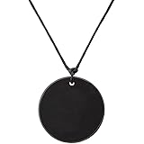 Shungite Pendant Necklace | Authentic Shungite Stone Pendant | Shungite Jewelry is Trendy and used for Chakra and Energy Bala